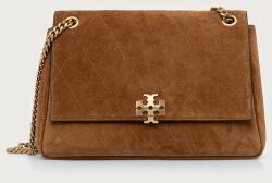 Tory Burch női velúrbőr táska Charlie - barna Univerzális méret