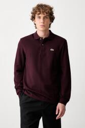 Lacoste hosszúujjú férfi pamut - burgundia S - answear - 45 990 Ft