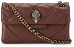 Kurt Geiger London keresztpántos táska női bőr KENSINGTON - burgundia Univerzális méret