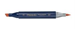  Alkoholos ecsetfilc Finenolo kétvégű art marker F22 French Vermilion