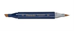  Alkoholos ecsetfilc Finenolo kétvégű art marker F95 Égetett sienna