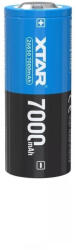 XTAR 26650 3, 6V 7000mAh 10A védelemmel ellátott Li-ion akkumulátor (Xtar-26650-7000-PCB)