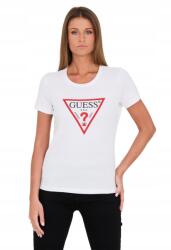Guess Fehér női pamut póló Original Tee L (W1YI1BI3Z14 G011)