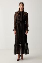 TWINSET kiszélesedő ruha - barna M