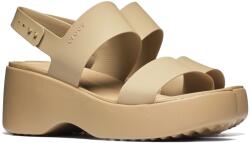 Crocs szandál Brooklyn Sky Sandal Bézs 38-39 Női (212250-2NB 38,5)