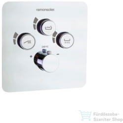 Ramon Soler RS SMART termosztátos falsík alatti kád/zuhany csaptelep, króm 85D307808 (85D307808)