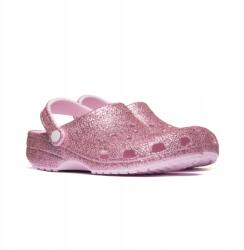 Crocs Papucs Crocs Classic Chunky Glitter Clog K Rózsaszín 34-35 Gyermek (69649#166T997)