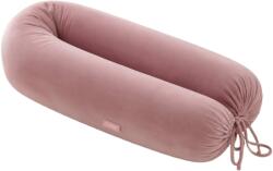 Scamp formázható univerzális szoptatós párna velvet huzattal /PowderPink (SZPVS007)