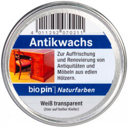 biopin antik viasz bútorhoz és padlóhoz 500 ml antik fehér (BAVBP500-003)