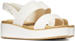 Crocs Szandál Crocs Brooklyn Matte Wrap Low Wedge W 211802-00O 4 Fehér 38-39 D (211802-00O)