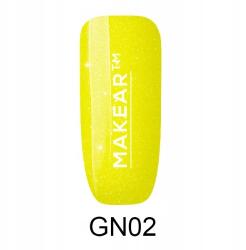 Makear Hibrid lakk Ibiza Neon Makear GN02 8 ml (GN02)