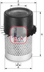 SOFIMA Filtru aer SOFIMA S 2750 A (S 2750 A) - automobilus
