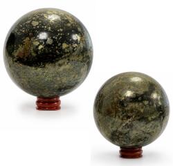  Sfera Pirita 108 mm Piesa Decorativa Naturala 1 Buc