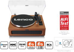 Lenco LS-430BN - Gramofon cu difuzoare și Bluetooth