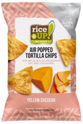 RiceUP! tortilla chips cheddar sajt ízű 60g
