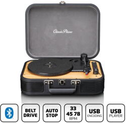 Lenco TT-116BK - Gramofon cu difuzoare și Bluetooth