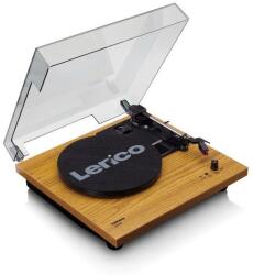 Lenco LS-10 - Wood - Gramofon cu difuzoare încorporate