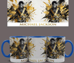  Michael Jackson - Gold bögre (Kék)