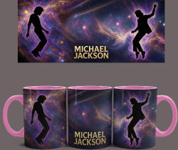  Michael Jackson - Moonwalk bögre (Rózsaszín) - szupicuccok
