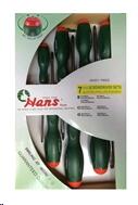 Hans Tools Csavarhúzó klt. 7db-os SL+PH+2PZ 06301-7MGZ (HANS)