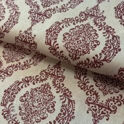  Dekorációs anyag Linenlook Baroque damask charm wine