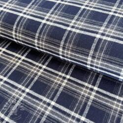  Pamutvászon FLANEL YARN DYED BRUSHED CHECK design D