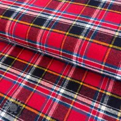  Pamutvászon FLANEL YARN DYED BRUSHED CHECK design E