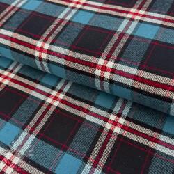  Pamutvászon FLANEL YARN DYED BRUSHED CHECK design H