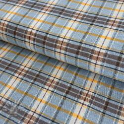 Pamutvászon FLANEL YARN DYED BRUSHED CHECK design F