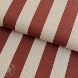  Dekorációs anyag Linenlook Joyful basic stripe terra