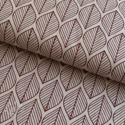  Dekorációs anyag Linenlook Leaf line minimalist wine