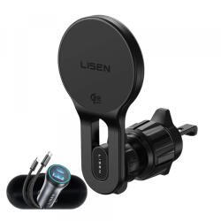 Lisen Incarcator Auto Wireless Lisen W704 Pro, 25W, Negru YL0225090003