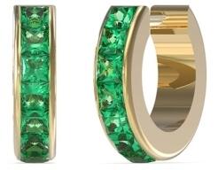 Guess Cercei Guess Huggie Me rotunzi cu cristale JUBE03134JWYGEMT-U