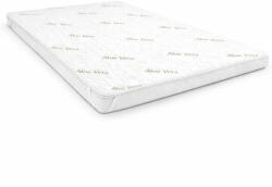 Pucioasa Topper saltea 2in1 110x190 cm Aloe Vera 3, 5 cm impermeabil, husa detasabila