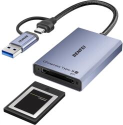 Benfei Cititor Card USB 3.2 / USB-C Benfei, CFexpress B, Gri