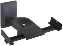 TECHLY Suport de perete pentru difuzoare, set 2 bucati, reglabil, TECHLY, negru, ICA-SP SS201