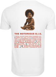 NNM tricou bărbați Notorious B. I. G. - Ready To Die Tracklist BP - White - MT1825