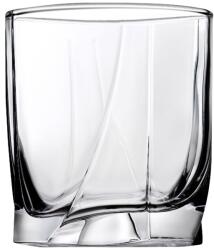 PASABAHCE Set 6 pahare whisky 368ml, Luna (64356) Pahar