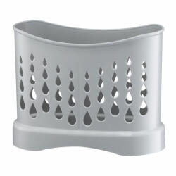 Domotti Scurgator tacamuri 2 compartimente, gri, Asca (94076) Uscator vase