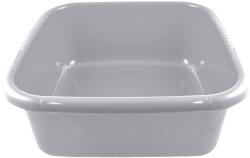 DOMOTTI Bol patrat cu manere 36x36cm, 12L, gri, Kaja (229038) Castron