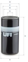UFI Filtru ulei UFI 23.822. 00 (23.822.00)