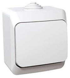 Schneider Electric Intrerupator simplu aparent IP44 alb Cedar Plus 16A (EL0040782)