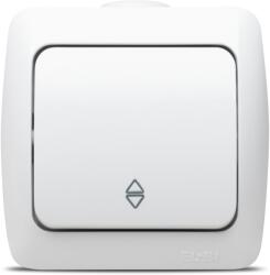 Elbi Intrerupator cap scara aplicat 10A alb PT Alsu (EL0000452)