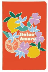  Jegyzetfüzet Clairefontaine Dolce Amore 9x14 cm, 48 lapos, vonalas, vegyes minta (PAP0130-0514)