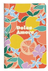  Jegyzetfüzet Clairefontaine Dolce Amore 7, 5x12 cm, 24 lapos, sima, vegyes minta (PAP0130-0513)