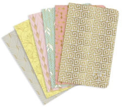  Füzet Clairefontaine Neo Deco Spring/Summer 11x17 cm, 48 lapos, vonalas, puha fedeles, vegyes (PAP1111-2748)