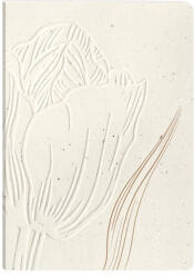  Jegyzetfüzet Clairefontaine Tulip paper, A/6, 10, 5x14, 8cm, 64 lapos, sima (PAP0130-0472)