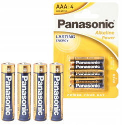 Panasonic Alkáli elem 4x Alkaline LR03/AAA