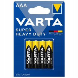 VARTA - SUPER HEAVY-DUTY AAA R03P Bliszter