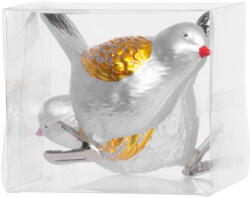 MagicHome MagicHome, karácsonyi díszmadarak, 2 db-os, 11 cm (STP8091526)